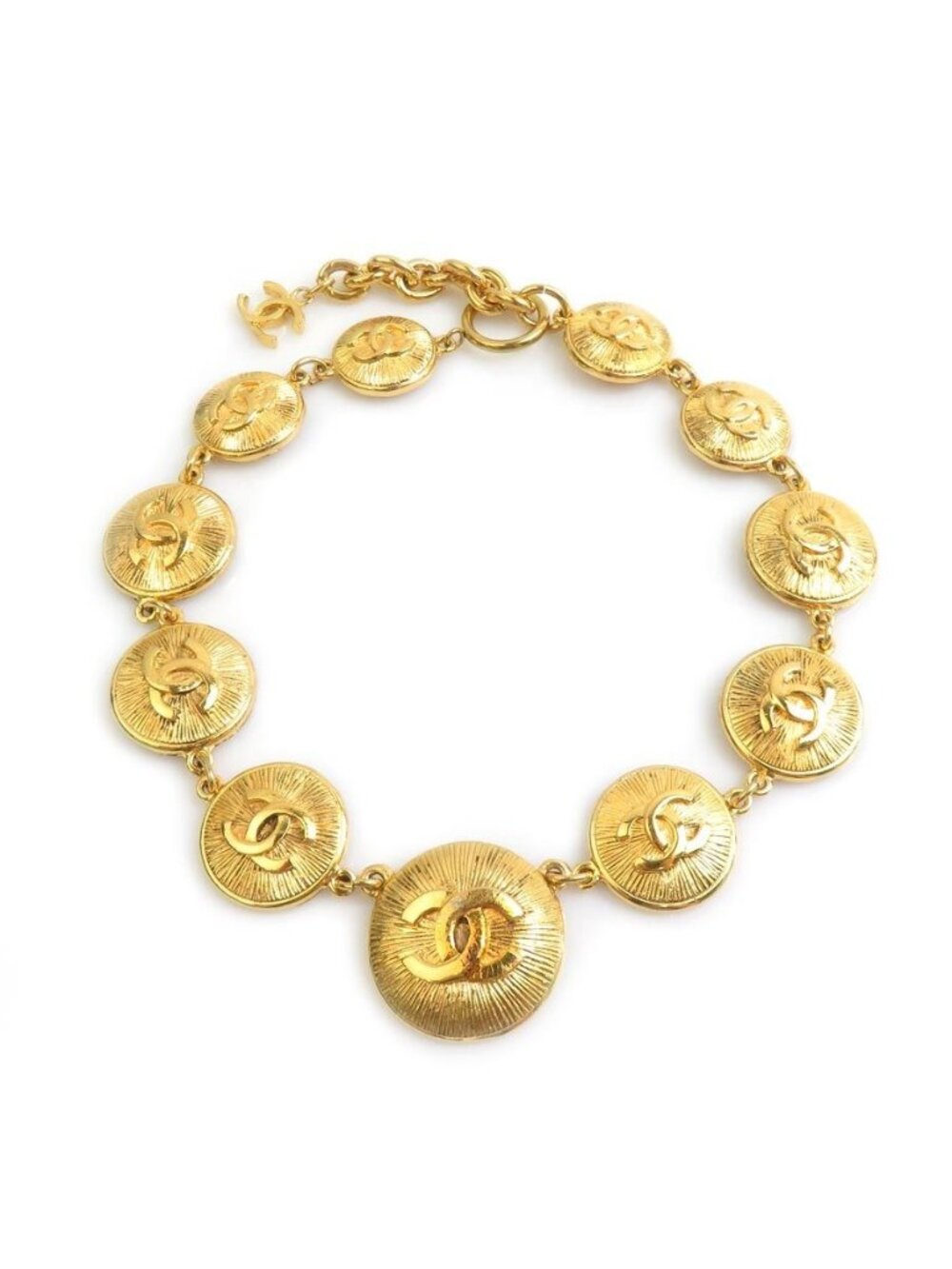 Chanel Necklace CC Logo